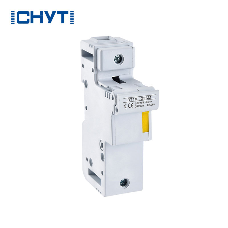 125a 22x58mm Din Rail Ac Fuse Holder